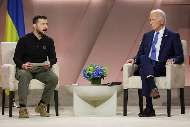 Байден: Путін хотів захопити Київ, але його там не було, а я був